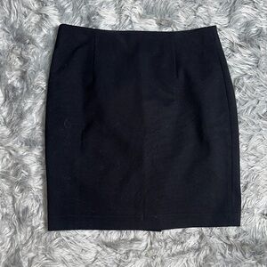 Aqua Classic Black Pencil Skirt